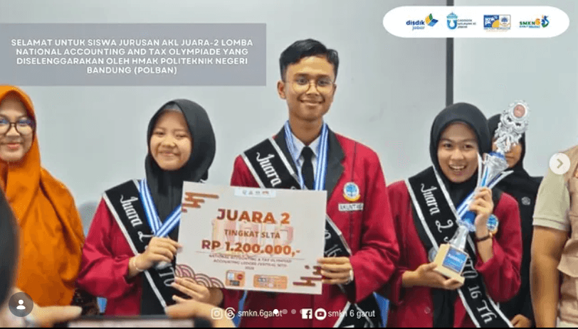 juara 2 National Accounting and Tax Olympiade